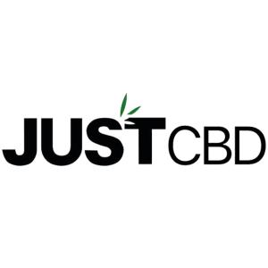 JustCBD wellness brand logo