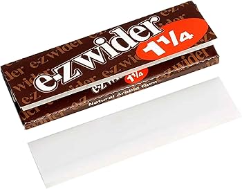 EZ Wider 1 1/4 rolling papers with paper sheet