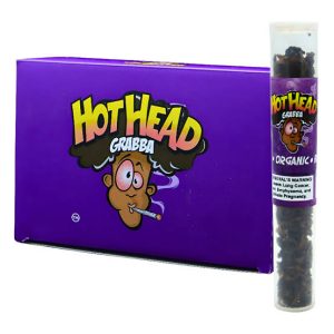 Hot Head Grabba Organic tube and box
