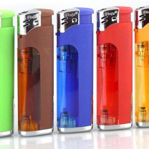 Flags refillable torch lighter assortment