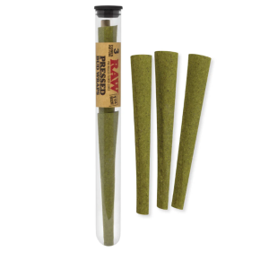 RAW 1 1/4 Pressed pre rolled cones