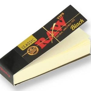 RAW Black filter tips booklet.