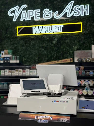 VAPE & ASH CASH COUNTER