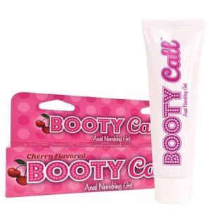Booty Call Cherry Flavored Anal Numbing Gel for adult wellness available at Vape & Ash Smoke Shop