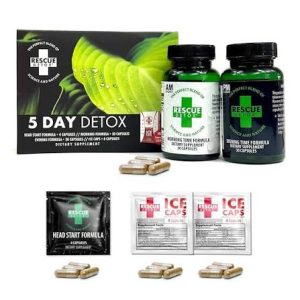 Rescue Detox 5 Day Concentrates herbal detox program at Vape & Ash Smoke Shop in Nanuet NY
